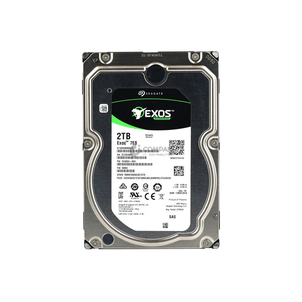 ST2000NM0045 SEAGATE HDD 2TB 7.2K SAS 12G 3.5" LFF
