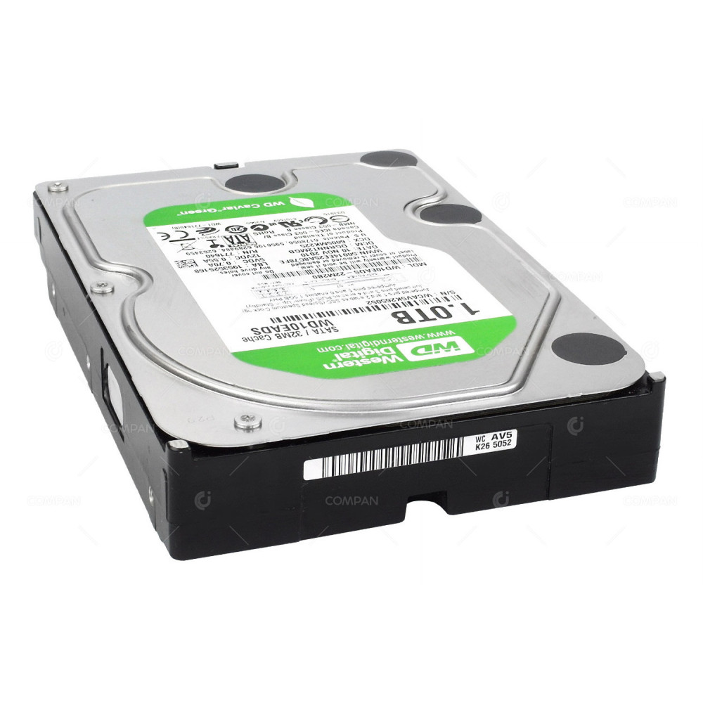 WD10EADS WD 1TB 7.2K 3G 3.5 SATA LFF 32MB CACHE HDD