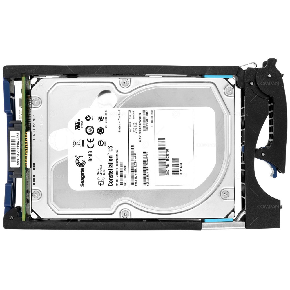 005049277 EMC HDD 2TB 7.2K SAS 6G 3.5" LFF HOT-SWAP FOR EMC VNX