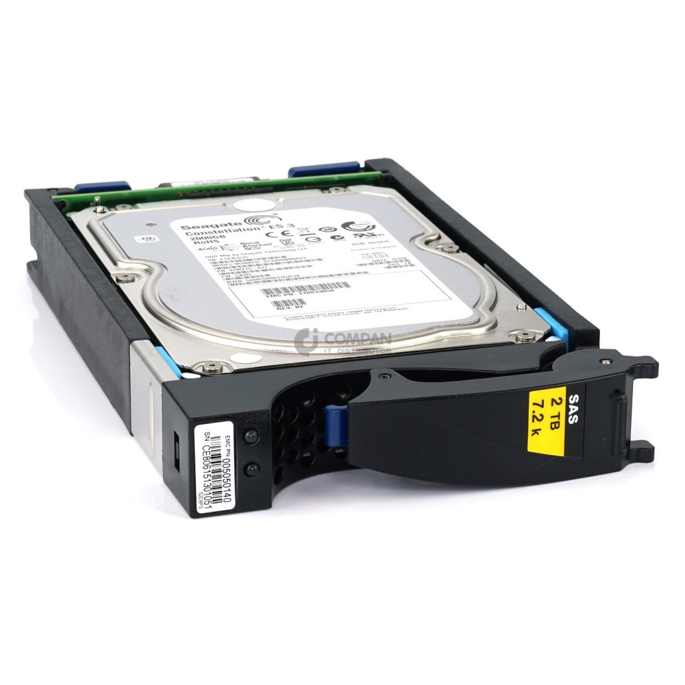 005050140 EMC HDD 2TB 7.2K SAS 6G 3.5" LFF FOR VNX5300/5500/5700