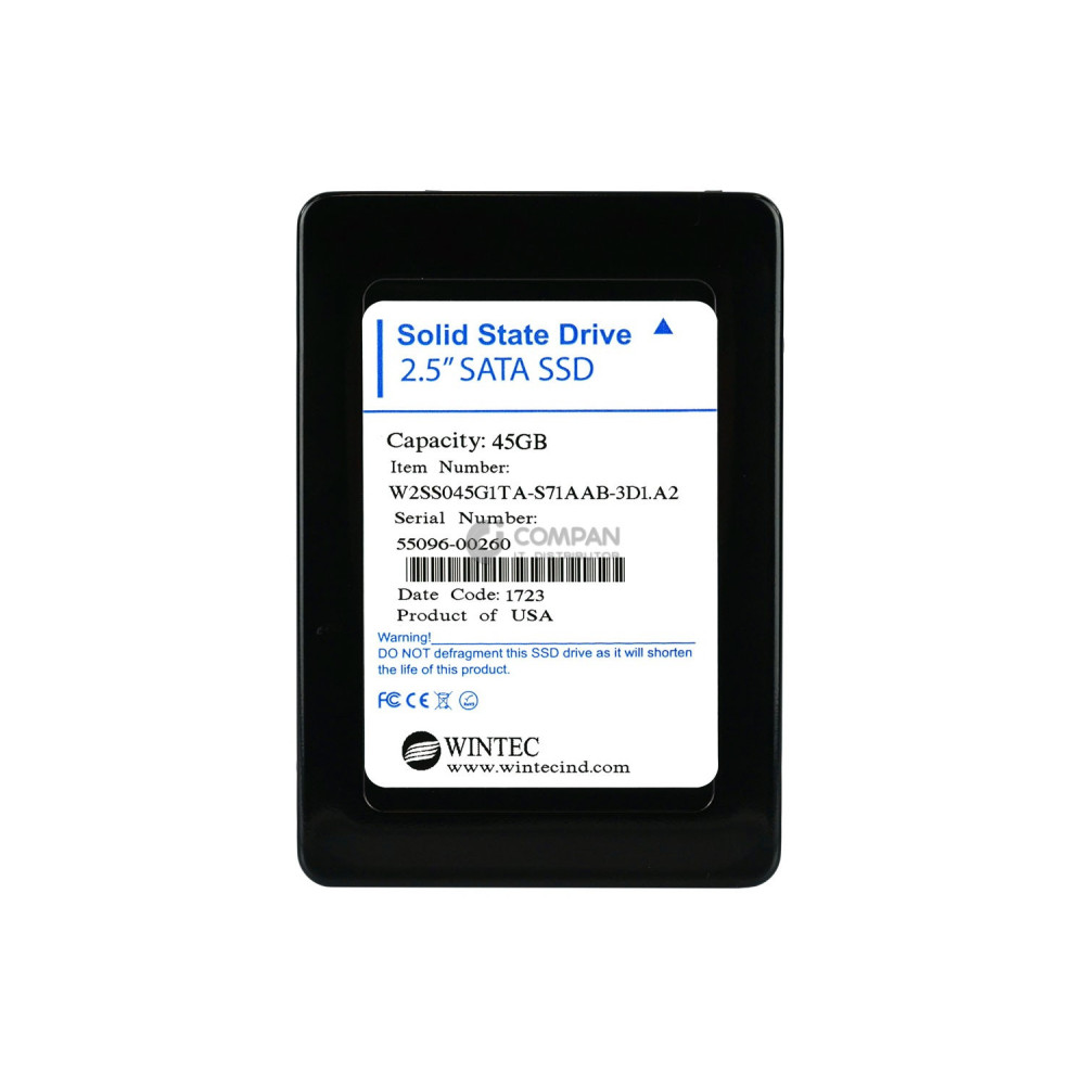 W2SS045G1TA-S71AAB-3D1.A2 N/A SSD 45GB 6G 2.5 SATA -