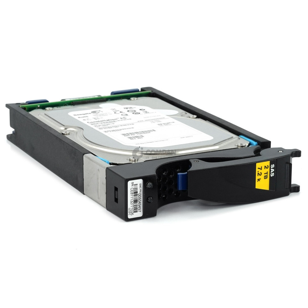 005049497 EMC HDD 2TB 7.2K SAS 6G 3.5" LFF