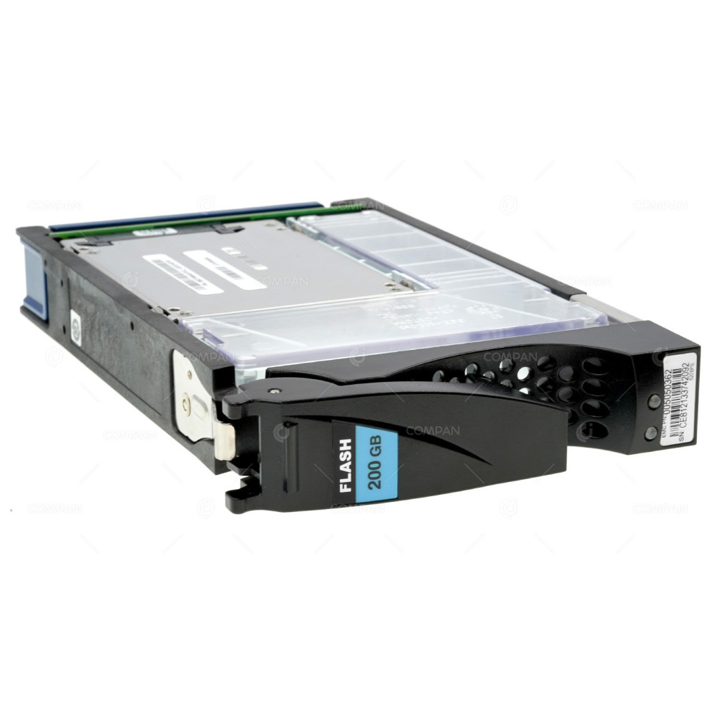 005050362 EMC FLASH SSD 200GB SAS 6G 3.5" LFF