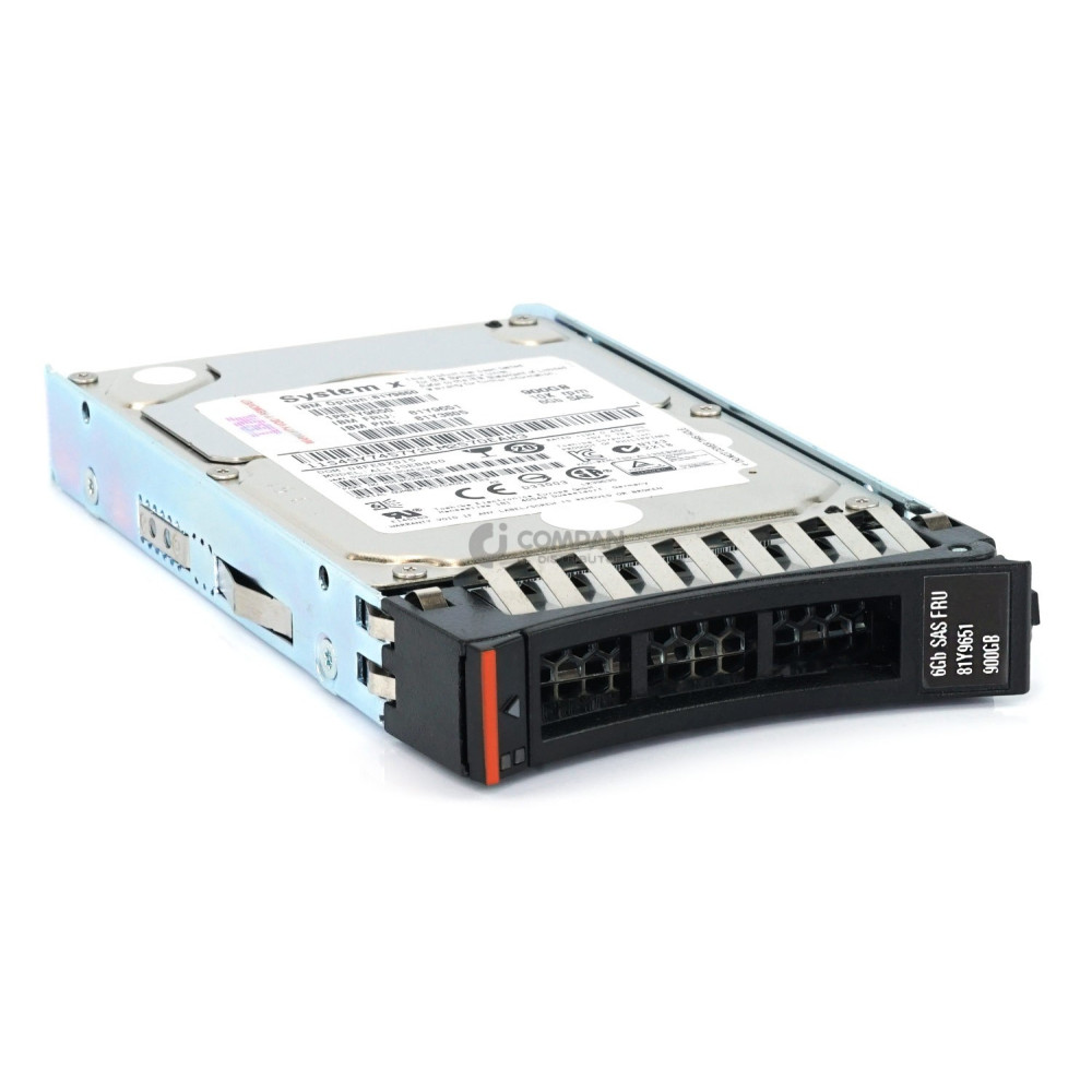 81Y9651 IBM HARD DRIVE 900GB 10K 6G 2.5 SFF SAS 81Y9650, 81Y3805, AL13SEB900
