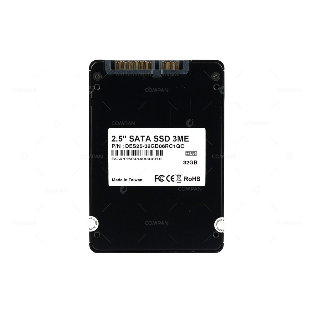 DES25-32GD06RC1QC INNODISK INDUSTRIAL 3ME SERIES SSD 32GB SATA 2.5" SFF