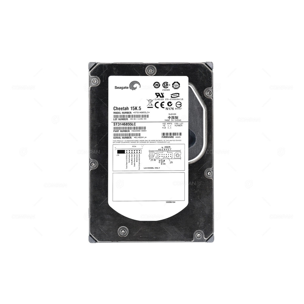 ST3146855LC SEAGATE 146GB 15K U320 SCSI 3.5 LFF 9Z2006-005