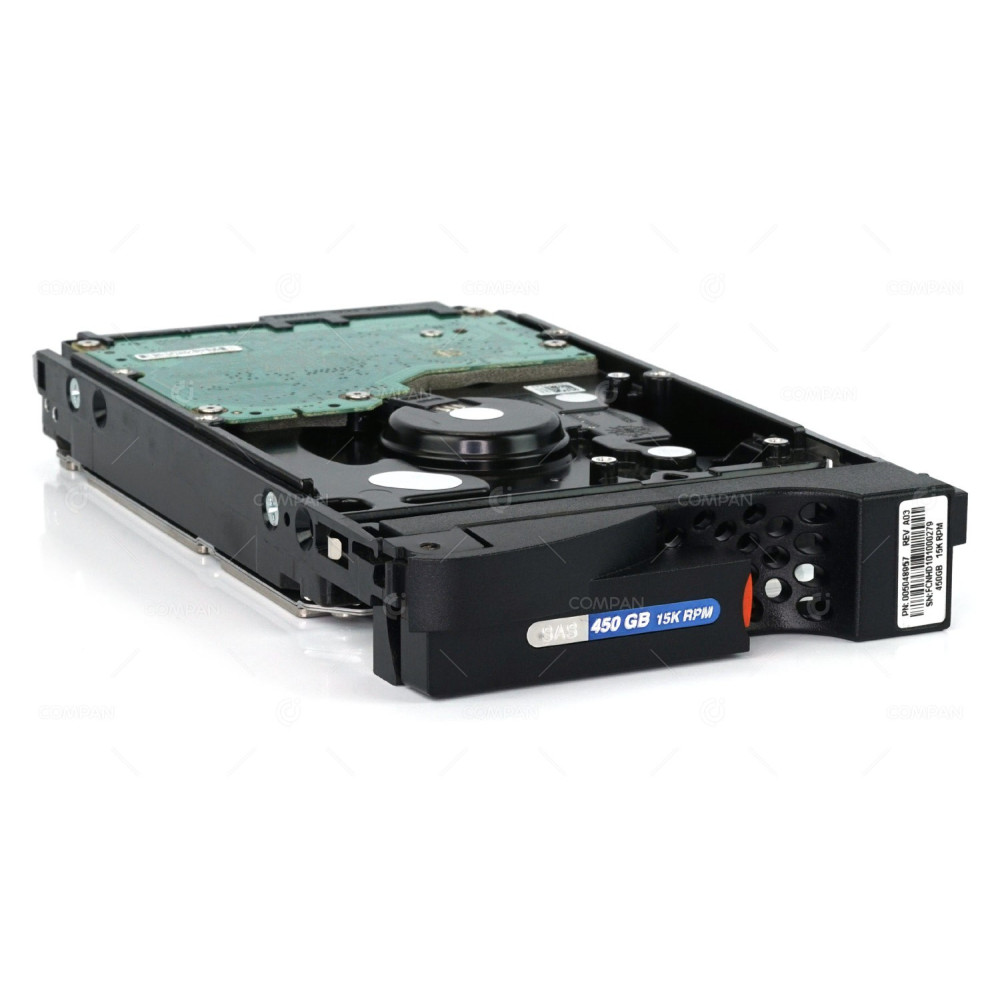 005048957 EMC HARD DRIVE 450GB 15K 3G 3.5 LFF SAS FOR AX4 118032655-A01, ST3450857SS, 0F942P, F942P