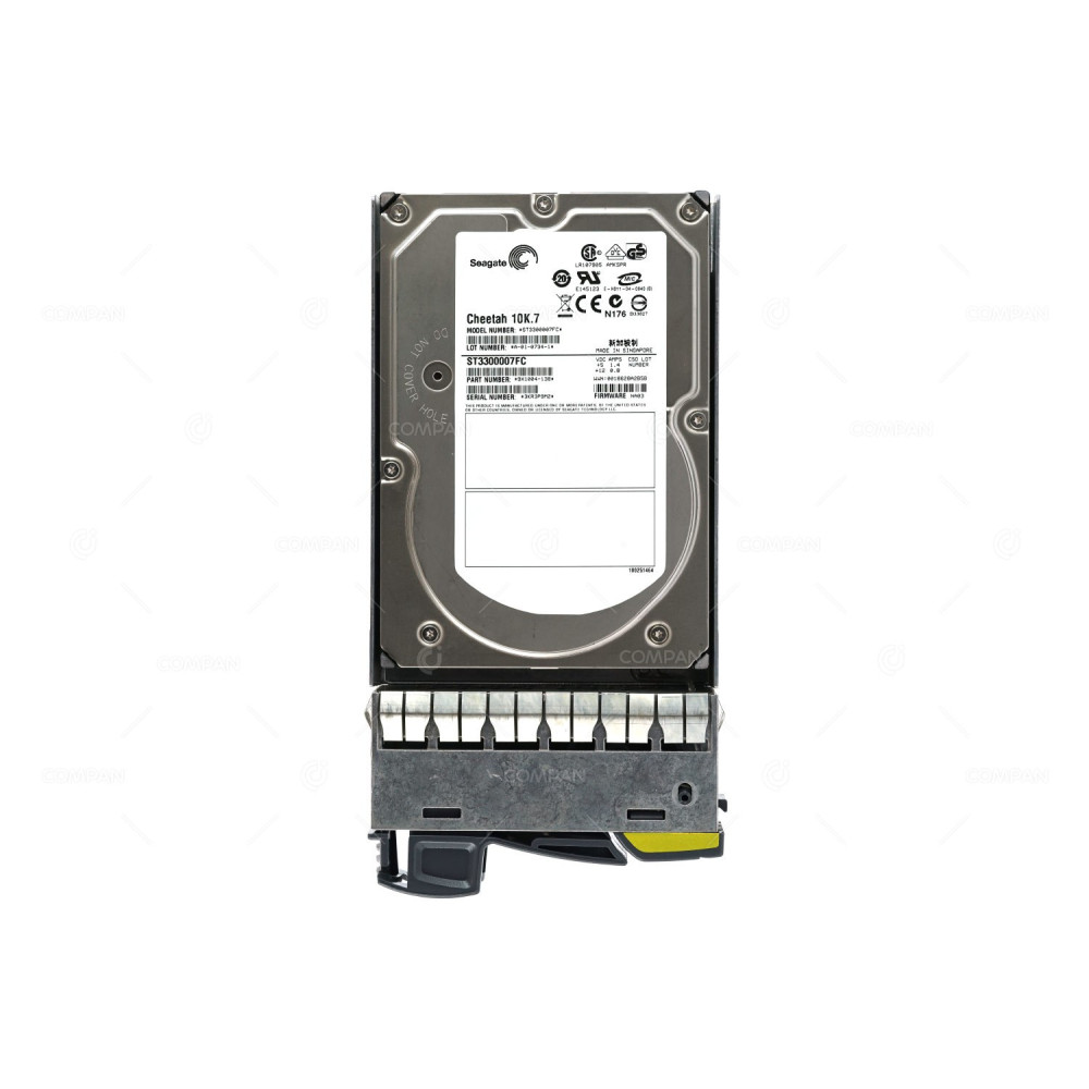 X276A-R5 NETAPP HDD 300GB 10K FATA 2G 3.5" LFF FOR FAS & STORAGESHELF