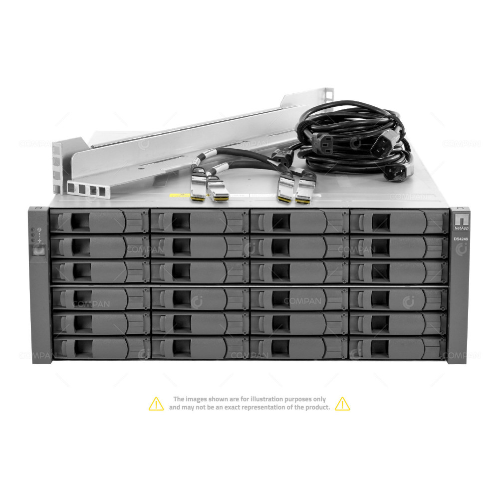 NetApp DS2246 4x 400GB SSD Rails