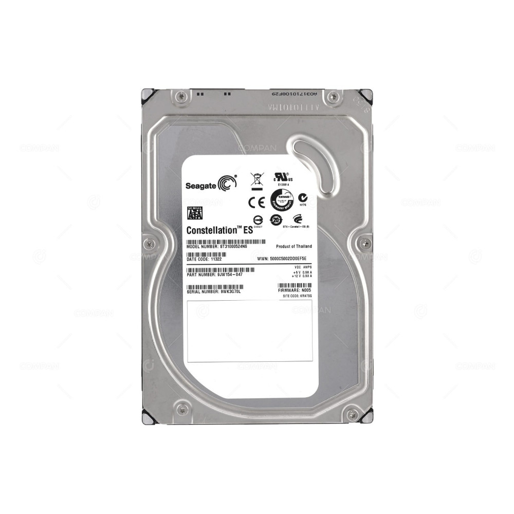 ST31000524NS DELL HDD 1TB 7.2K SATA 3G 3.5" LFF HOT-SWAP EQUALLOGIC