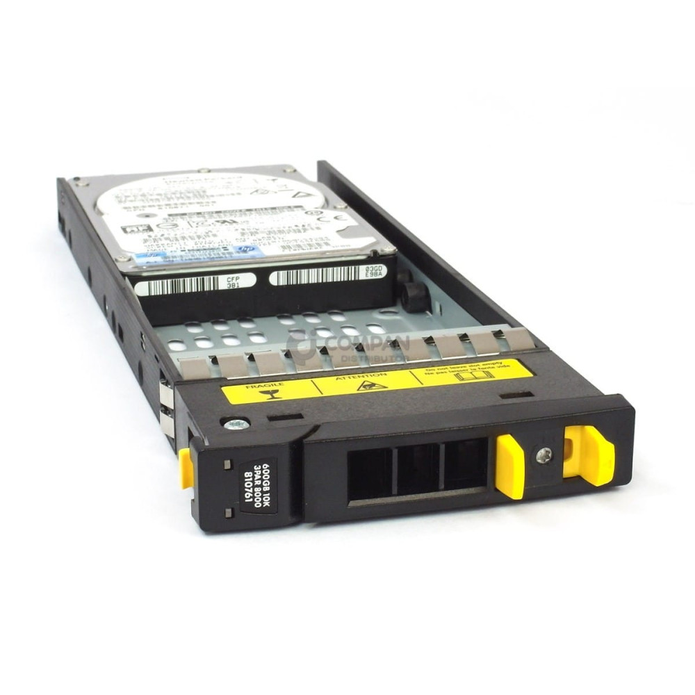 810761-001 HP 600GB 10K 12G SAS 2.5 SFF HOT-SWAP 3PAR 8000 8200 787175-002