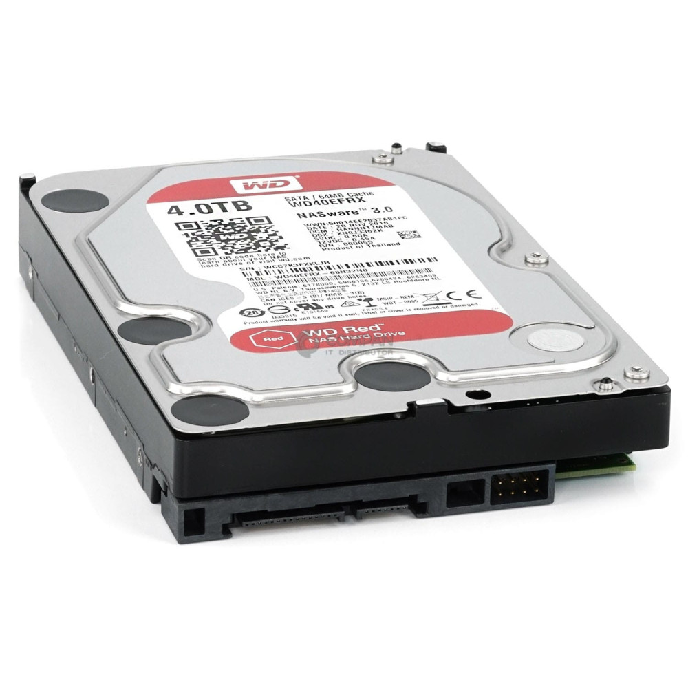 WD40EFRX WD RED NAS HDD 4TB / 5.4K / 6G SATA /64MB CACHE 3,5" LFF NASWARE 3.0