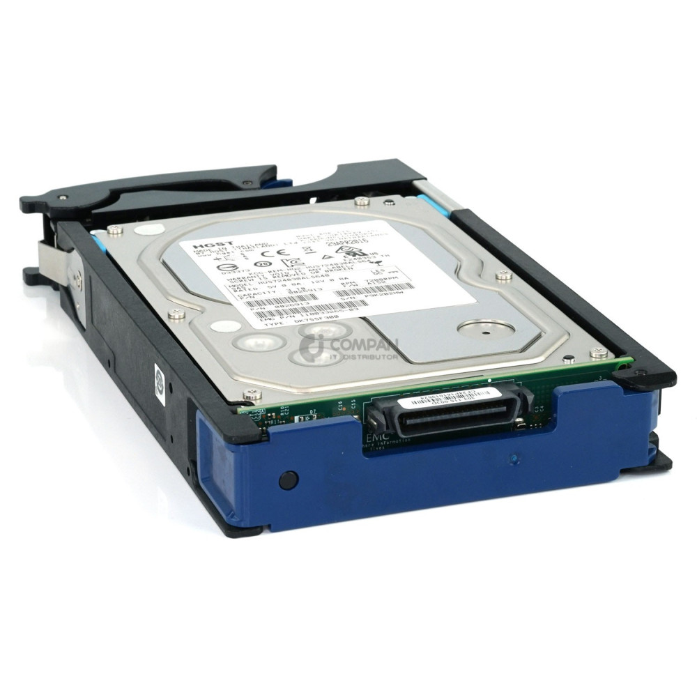 005050949 EMC HDD 3TB 7.2K SAS 6G 3.5" LFF HOT-SWAP FOR EMC VNX