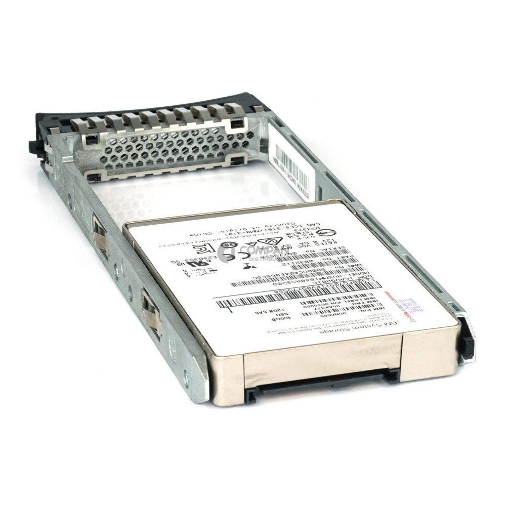 00AK377 IBM 400GB SSD SAS 12G 2.5" SFF HOT-SWAP FOR IBM STORWIZE 3700