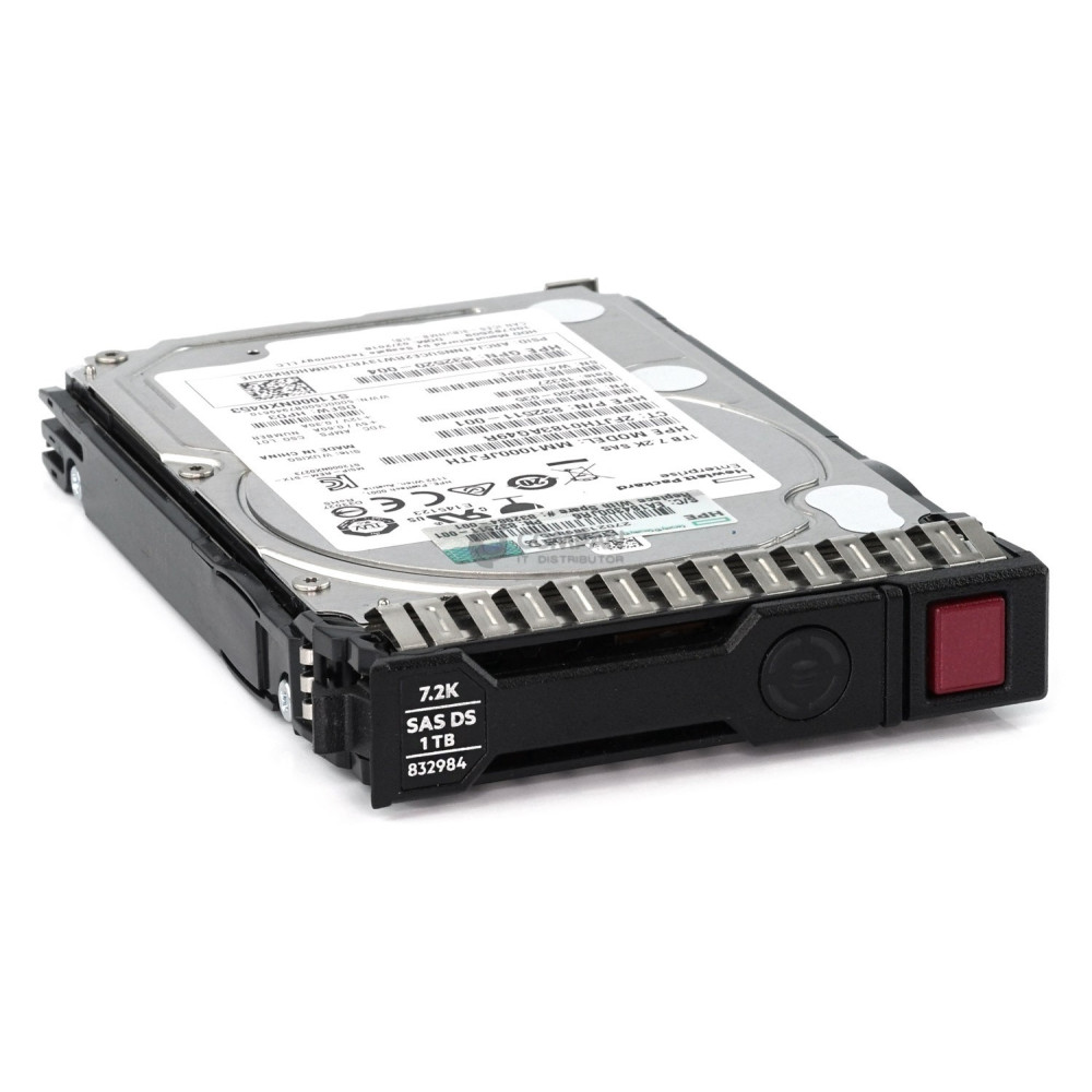 832984-001 HP HDD 1TB 7.2K SAS 12G 2.5" SFF
