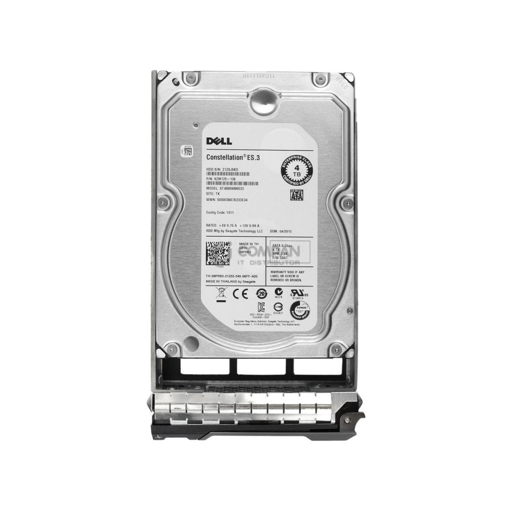 9PR63 DELL 4TB 7.2K 6G 3.5 SATA LFF HOT-SWAP R HDD 09PR63