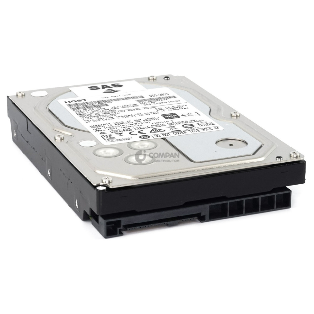 HUS726060AL4210 HITACHI 6TB 12G SAS 7.2K 3.5' LFF ADVANCED 4KN FORMAT HOT-SWAP HARD DRIVE -