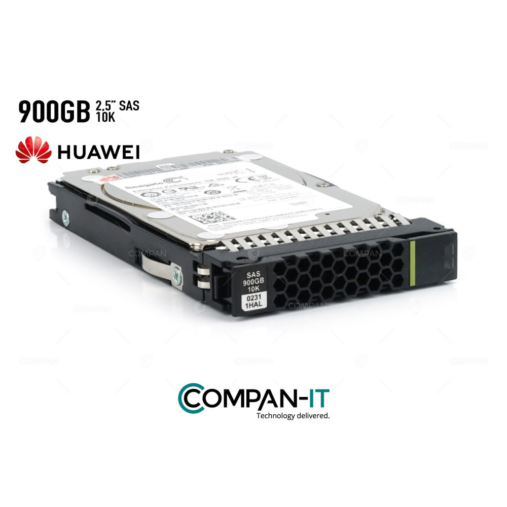 02311HAL HUAWEI HARD DRIVE 900GB 10K 12G SAS 2.5 SFF FOR RH5885H V3 ST900MM0168, 1FE200-179
