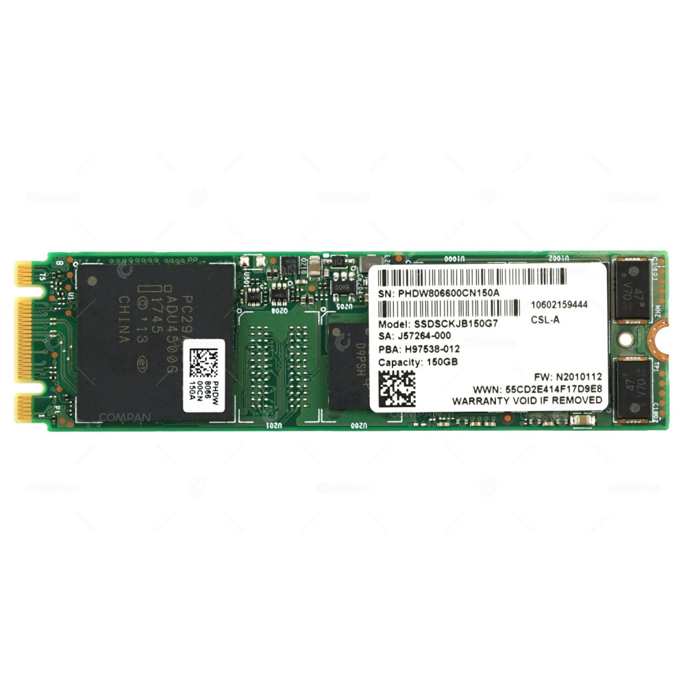 SSDSCKJB150G7 INTEL SSD DC S3520 SERIES 150GB M.2