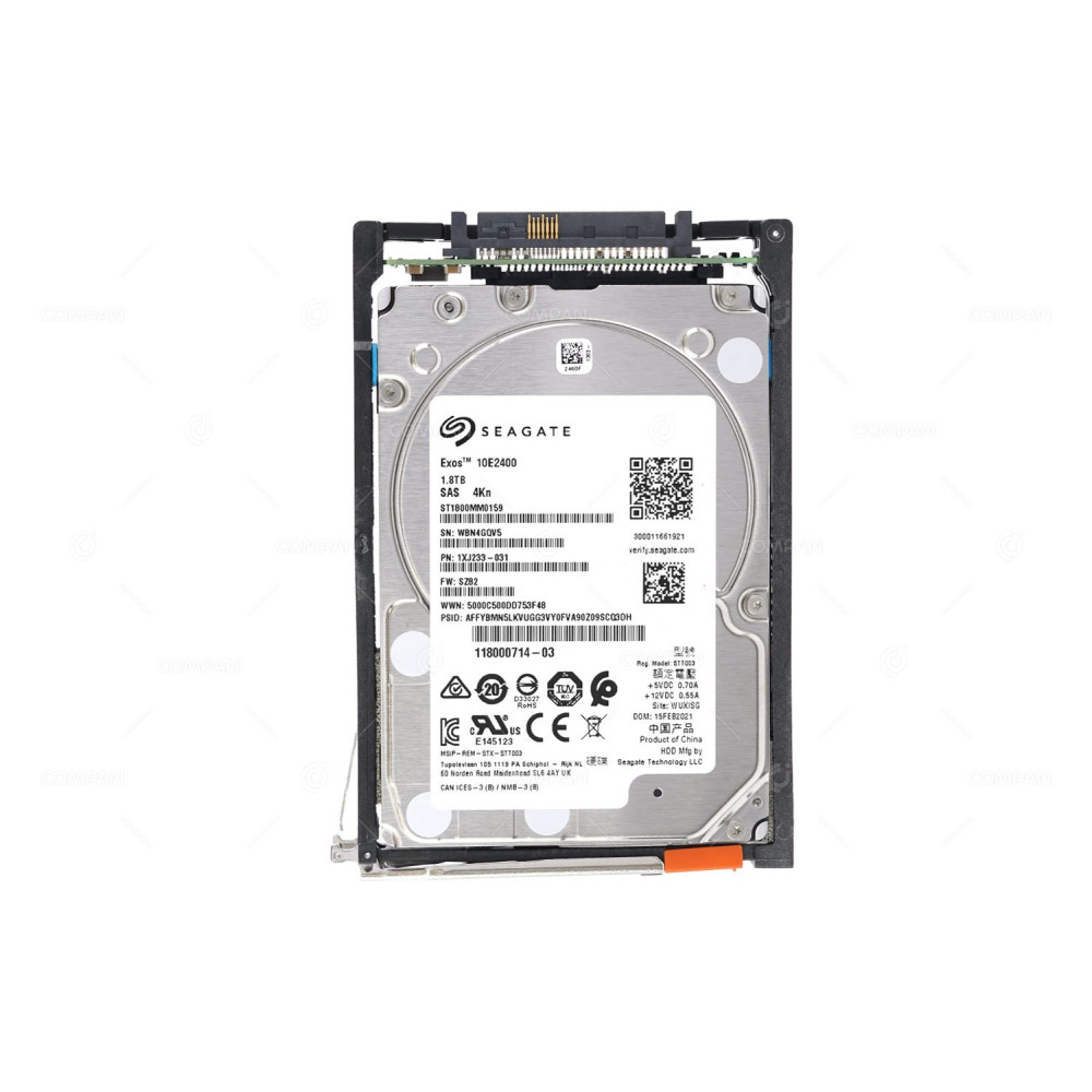 005053356 EMC HDD 1.8TB / 10K / SAS 12G / 2.5" SFF / HOT SWAP / FOR UNITY DAE