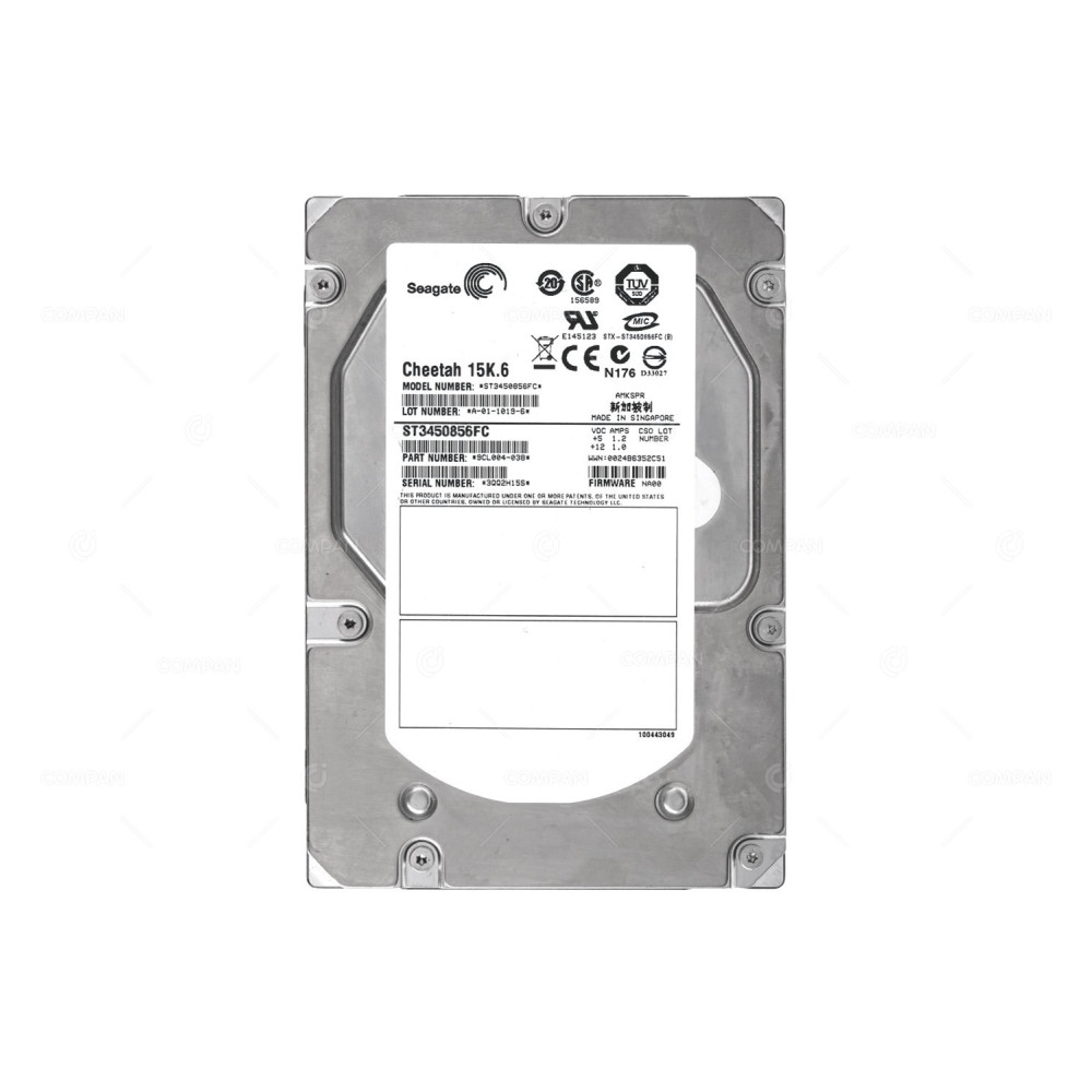 ST3450856FC SEAGATE HARD DRIVE 450GB 15K FC 3.5 LFF 9CL004-038