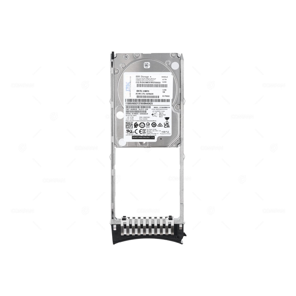 01NN790 IBM HARD DRIVE 1.8TB 10K 12G SAS 2.5 SFF HOT-SWAP FOR DS8880 -