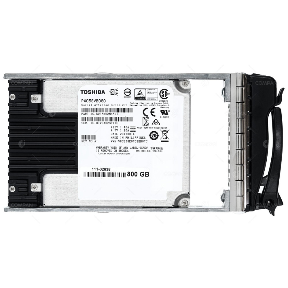 111-02838 NETAPP SSD 800GB SAS 12G 2.5" SFF FOR NETAPP E2700