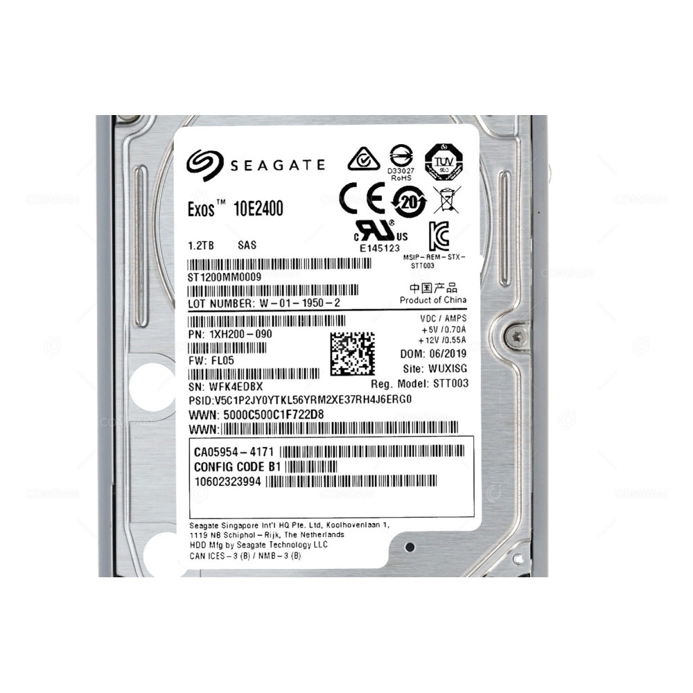 CA08226-E977 FUJITSU HDD 1.2TB 10K SAS 12G 2.5" SFF