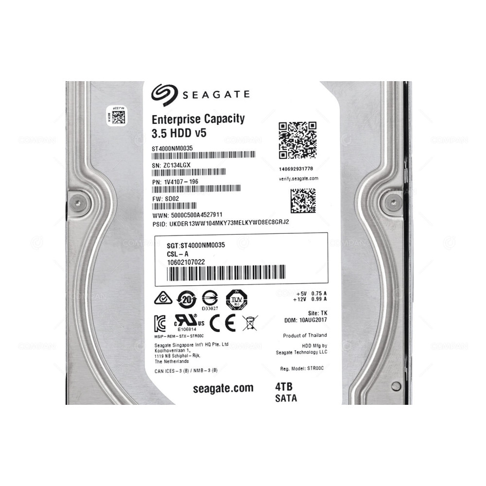 S26361-F3590-L400 FUJITSU HDD 4TB 7.2K SATA 6G 3.5 LFF PRIMERGY RX2540