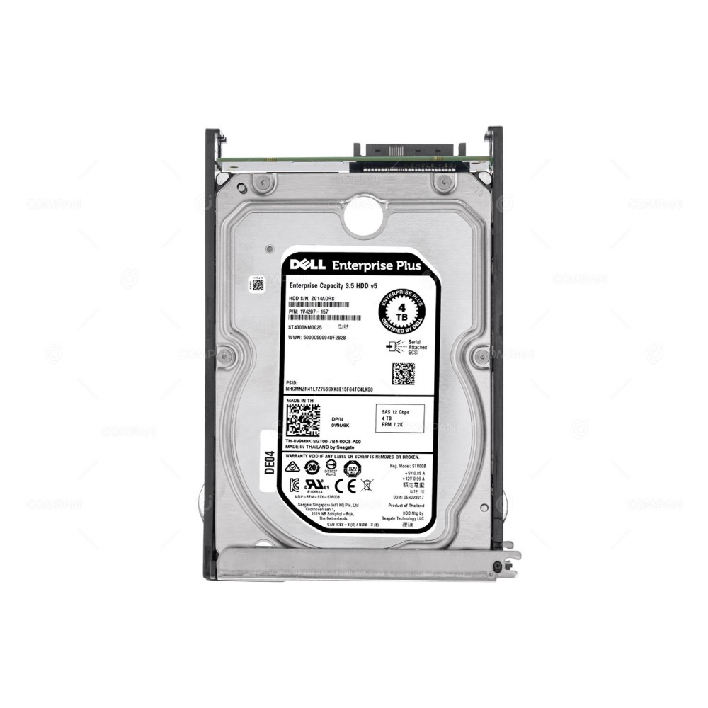 G7DH3 DELL HDD 4TB / 7.2K / SAS 12G / 3.5" LFF / HOT-SWAP FOR EQUALLOGIC PS6510