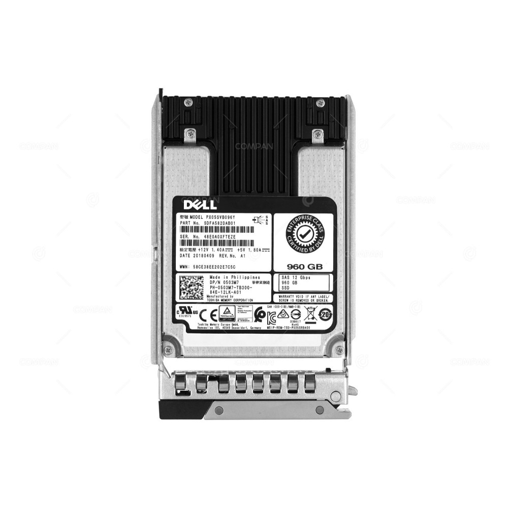 503M7 G14  DELL  960GB 12G SAS SSD 2.5 SFF G14