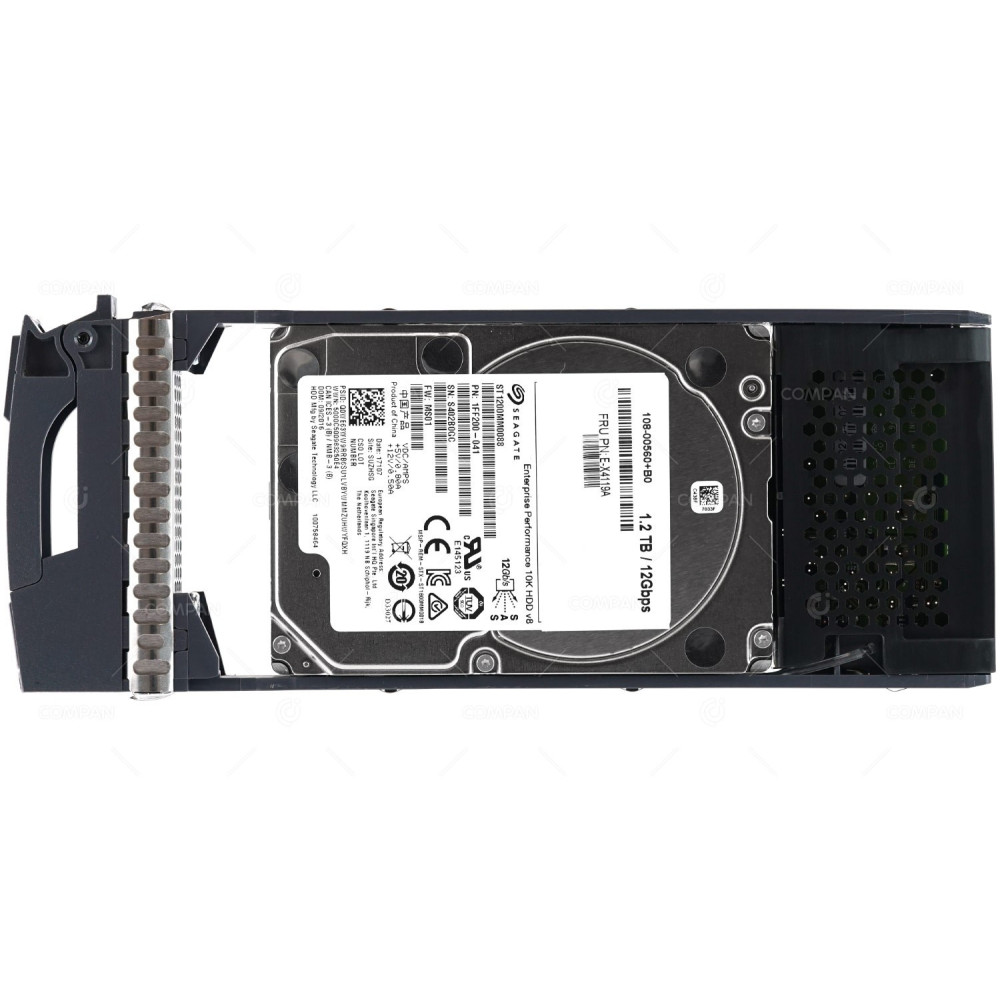 E-X4119A  NETAPP HDD 1.2TB / 10K / SAS 12G / 2.5" SFF / FOR E2824 DE224C