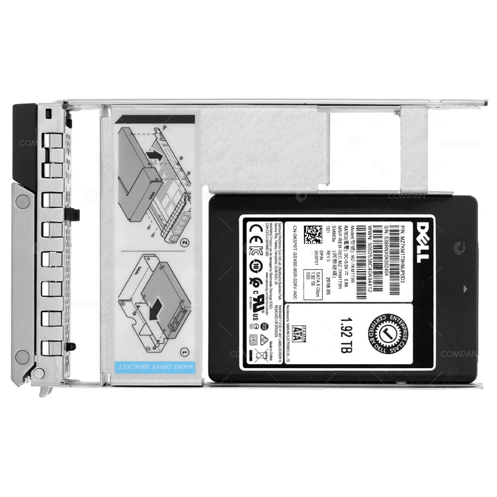 K5P0T G14 LFF DELL SSD 1.92TB SATA 6G 3.5" LFF