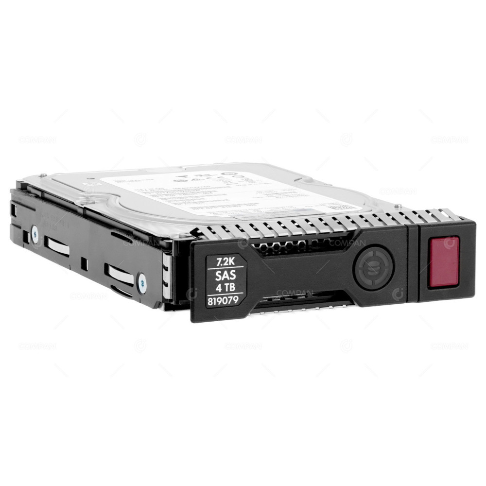 819079-001 HP HDD 4TB 7.2K SAS 12G 3.5" LFF FOR PROLIANT G8 G9 G10