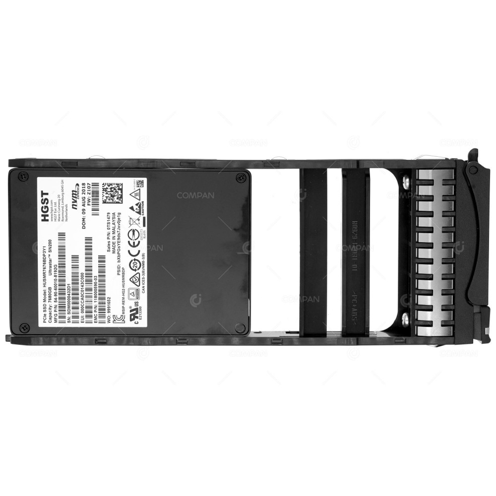 005052506  EMC NVME 7.68TB U.2 PCIE 2.5" SFF FOR EMC POWERMAX