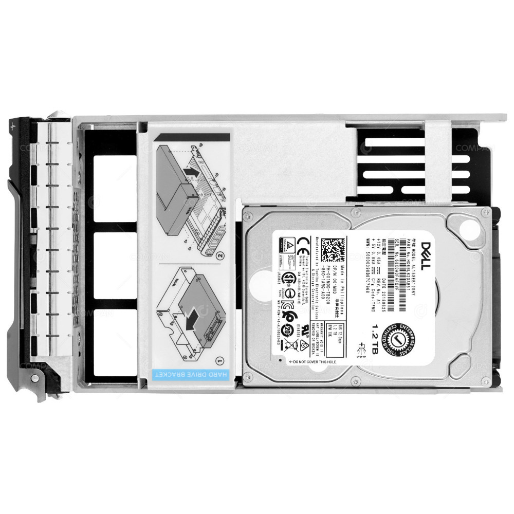 01M0D LFF DELL 1.2TB 10K 12G SAS 3.5 LFF HOT-PLUG HARD DRIVE 001M0D, AL15SEB120NY