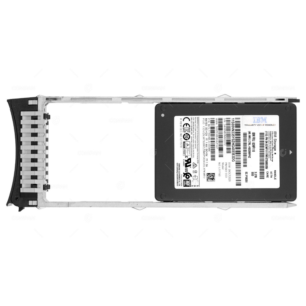 02WF110 IBM 3.2TB 12G SAS 2.5 SFF HOT SWAP SSD MZILT7T6HMLA-000M4, MZ-ILT7T60
