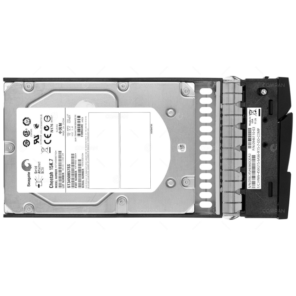 0946110-03 SEAGATE HARD DRIVE 450GB 15K 6G 3.5 SAS FOR DELL COMPELLENT -