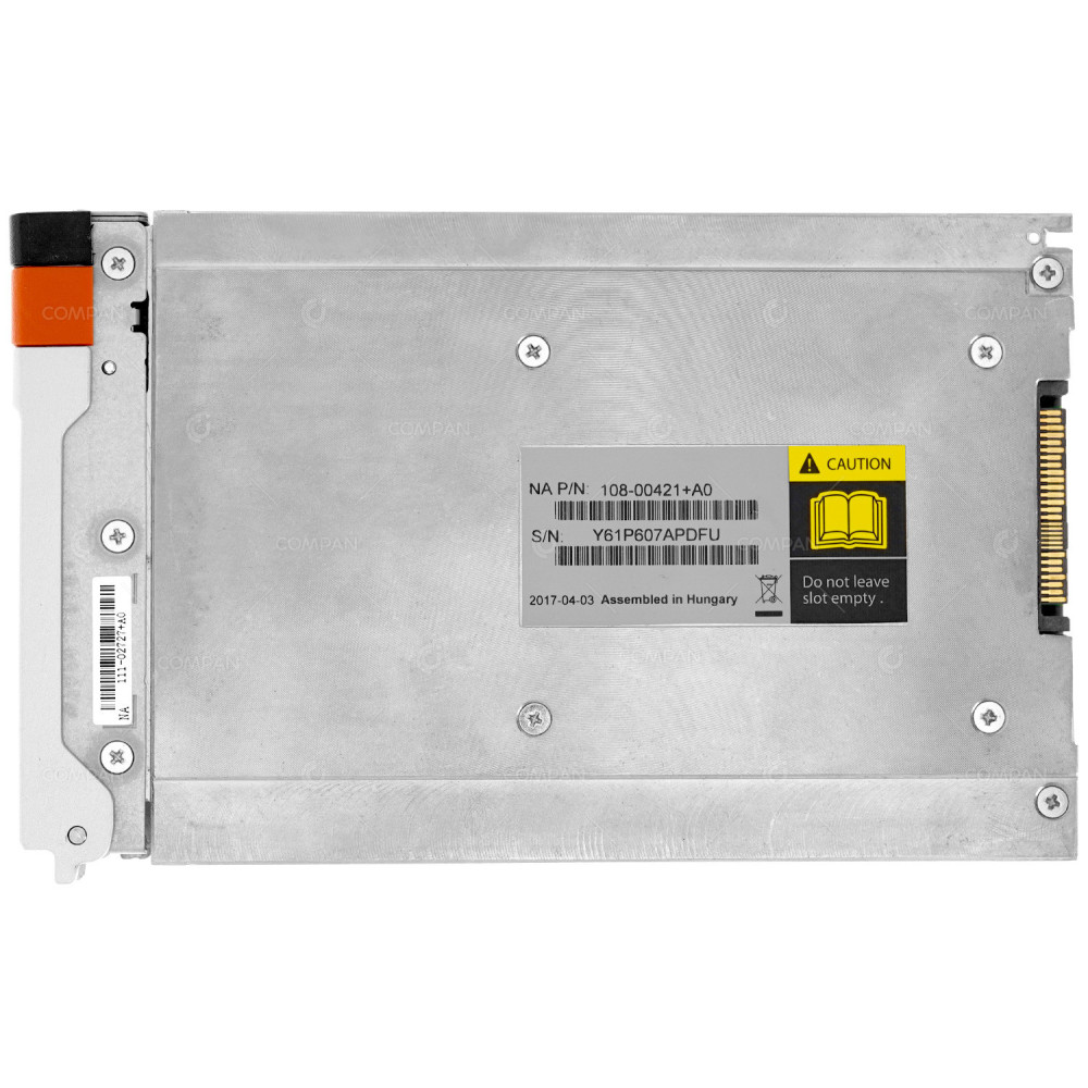 108-00421 NETAPP 1TB NVME SSD CACHE DRIVE FOR FAS9000 111-02727, 108-00421+A0, ZD635E020-0960G.NA1, ZD6300