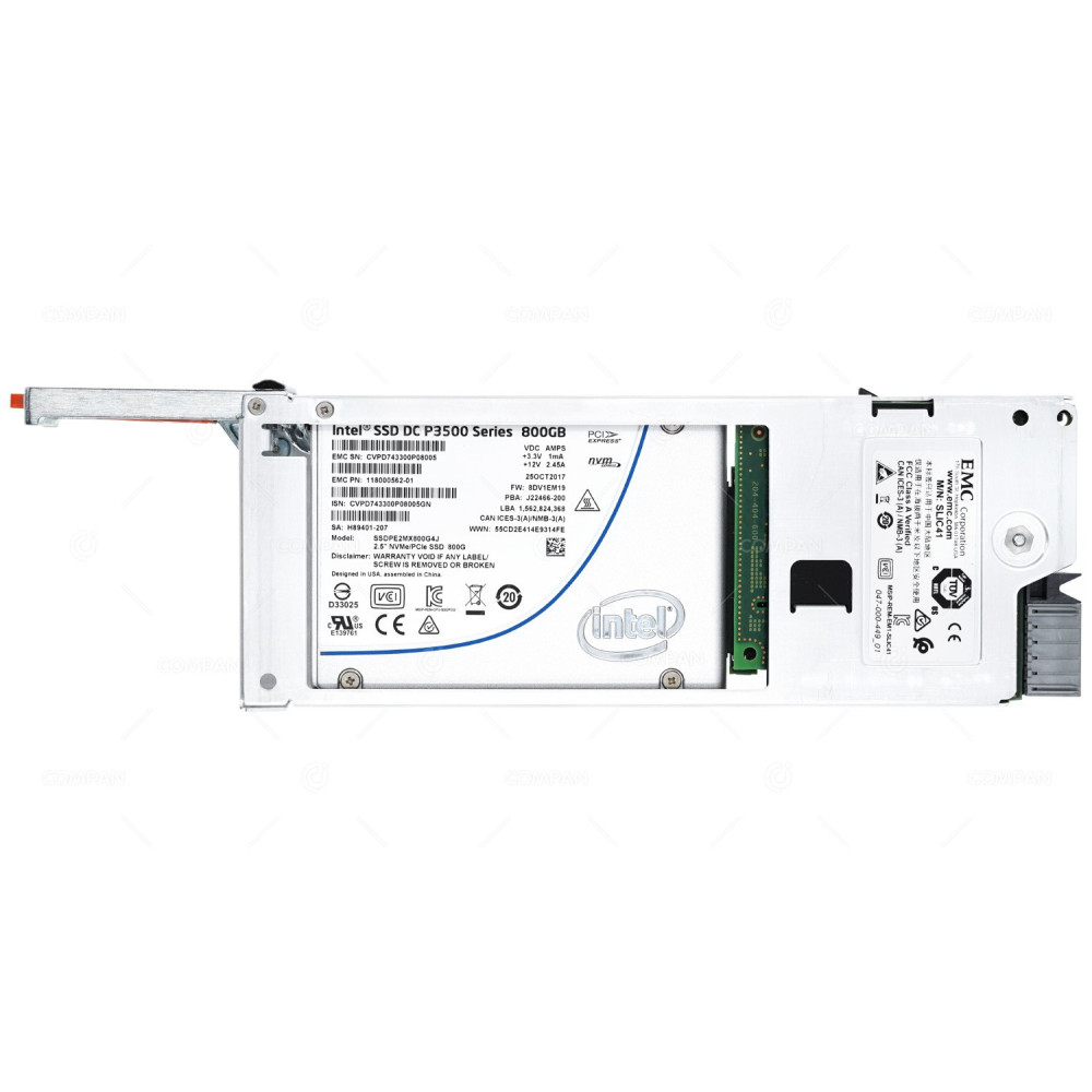 303-404-003A-00 EMC 800GB V2 FLASH NVME DRIVE FOR VMAX 250F 303.404.003A.00