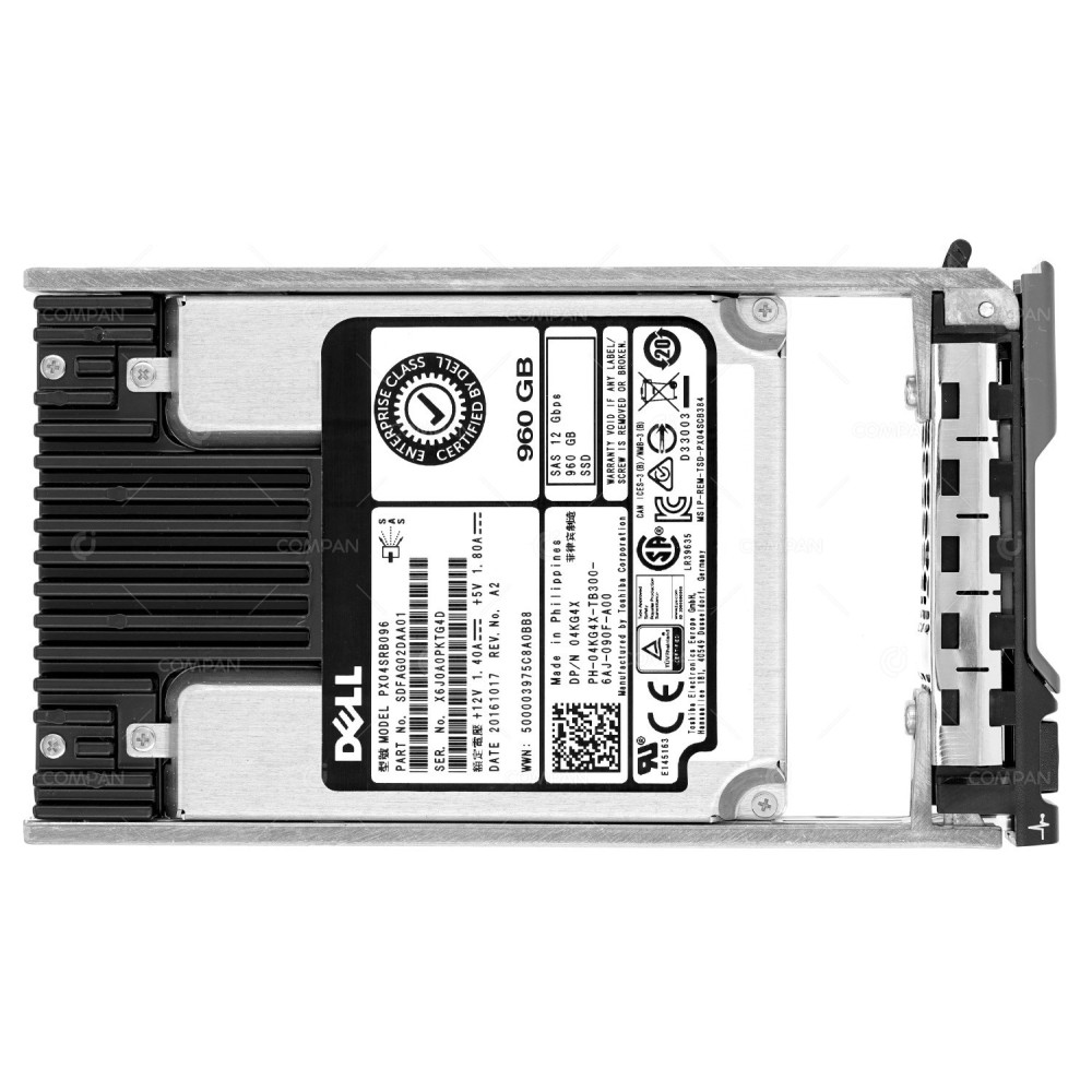 4KG4X  DELL SSD 960GB SAS 12G 2.5" SFF