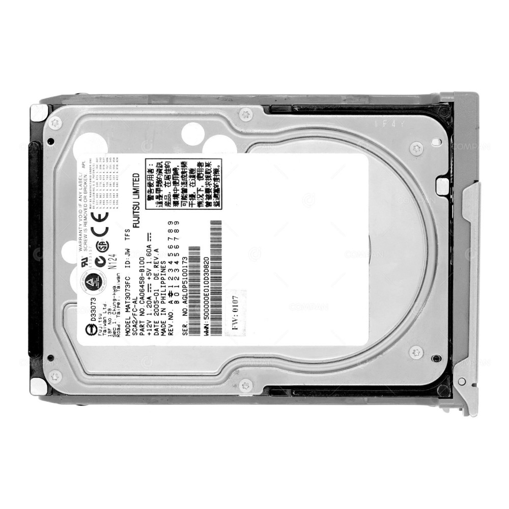 5402938-02 ORACLE SUN HARD DRIVE 72GB 10K FC 3.5 5402938