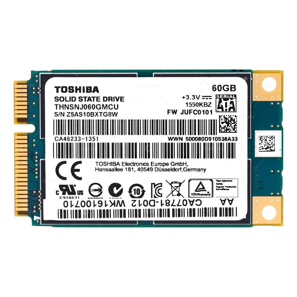 CA07781-D012 FUJITSU 60GB SSD DRIVE FOR DX60 CA46233-1351