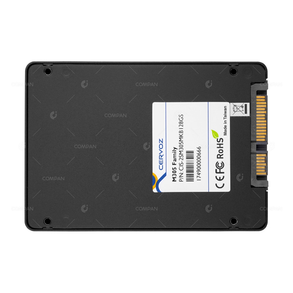 CIS-2SM305MKB128GS CERVOZ 128GB 6G SATA 2.5 SFF SSD -