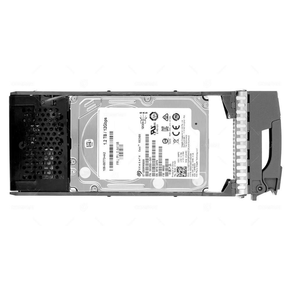E-X4119B NETAPP HARD DRIVE 1.2TB 10K 12G SAS 2.5 SFF FOR E2824 DE224C 108-00773+A0, 1XH200-041, ST1200MM0009