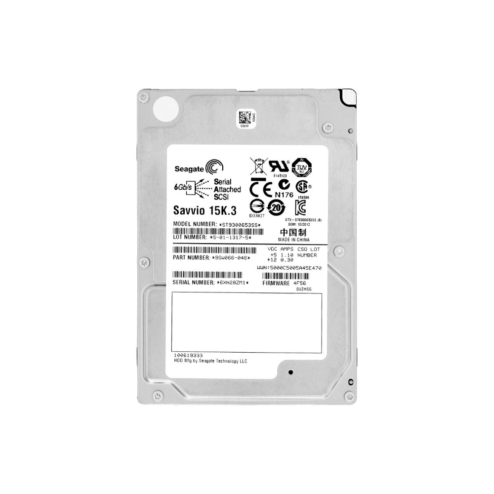 ST9300653SS SEAGATE HDD 300GB 15K SAS 6G 2.5" SFF HOT-SWAP