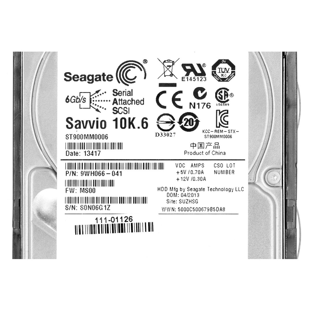 ST900MM0006 SEAGATE HDD 900GB 10K SAS 6G 2.5" HOT-SWAP FOR HPE SERVERS