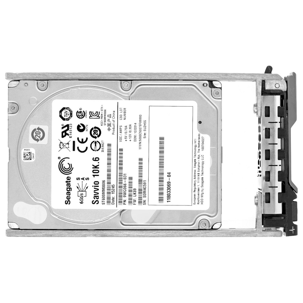 ST600MM0006 SEAGATE HDD 600GB 10K SAS 2.5" HOT-SWAP FOR DELL SERVERS