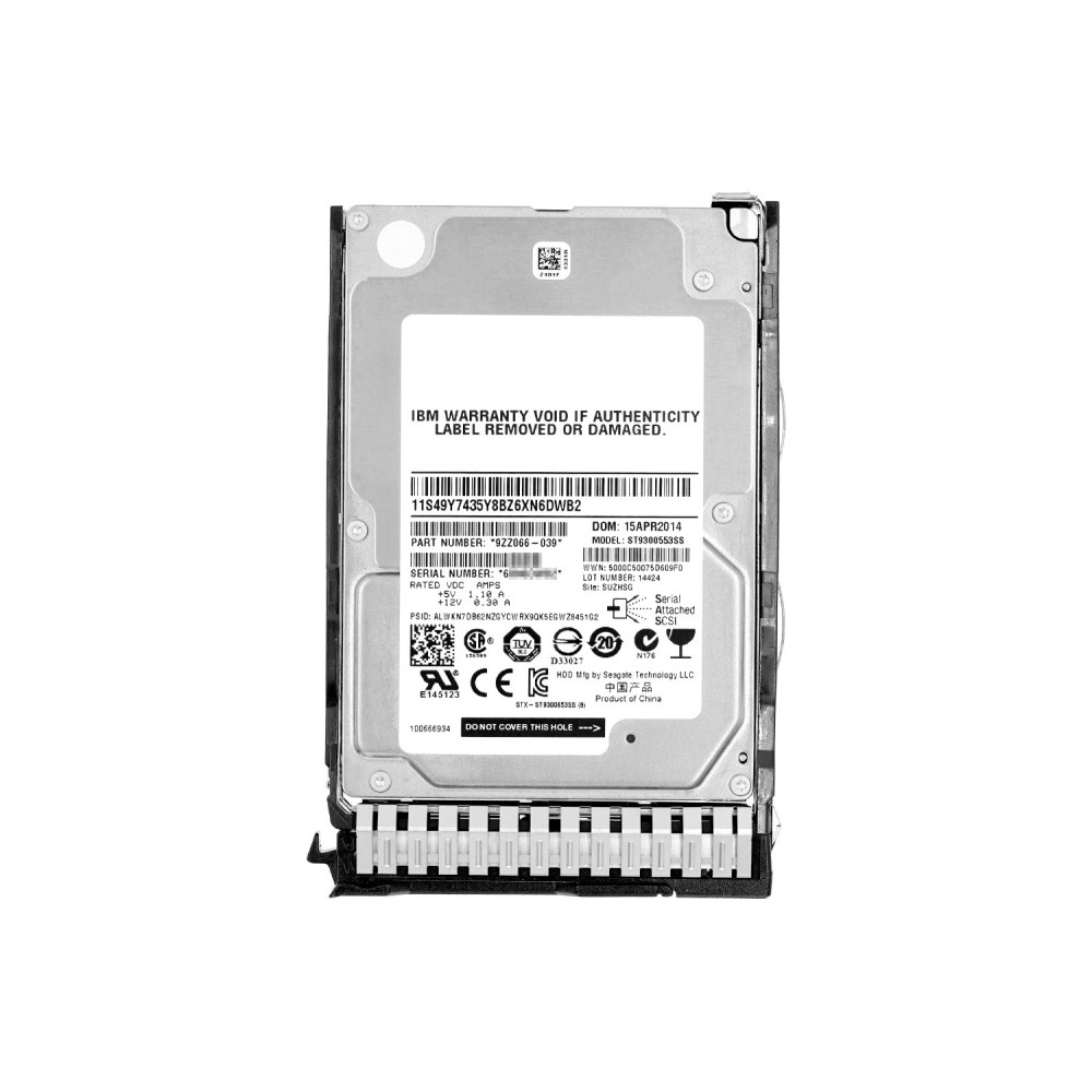ST9300553SS SEAGATE HDD 300GB 15K SAS 6G 2.5" HOT-SWAP FOR HPE SERVERS
