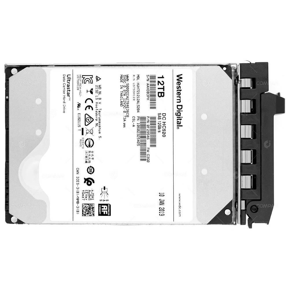 10602325405 FUJITSU HDD 12TB 7.2K SAS 12G 3.5" LFF